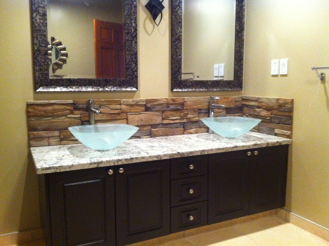 20 Eye-Catching Bathroom Backsplash Ideas
