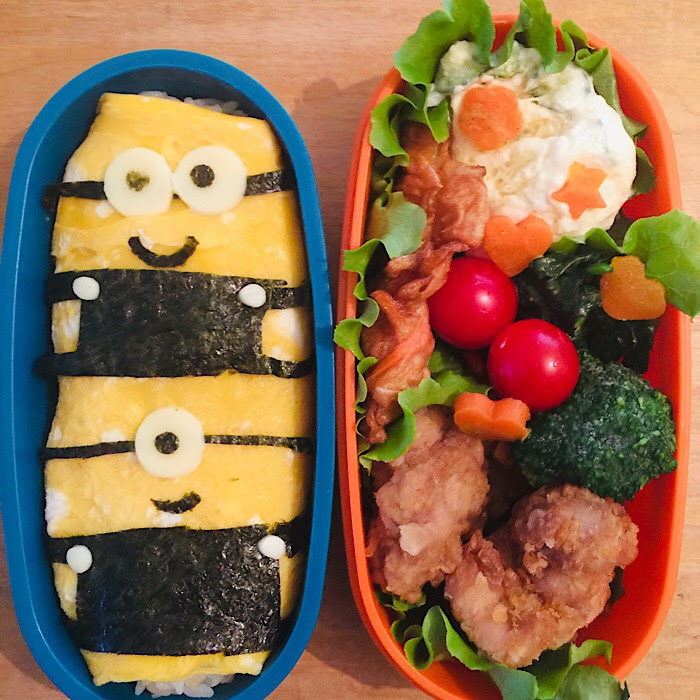 子供に大人気のお弁当 ミニオンのキャラ弁の簡単な作り方 ゆかいな家