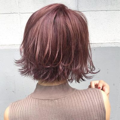 秋冬のトレンド ピンクアッシュ 上大岡の美容院 美容室 Zectsouth ゼクトサウス