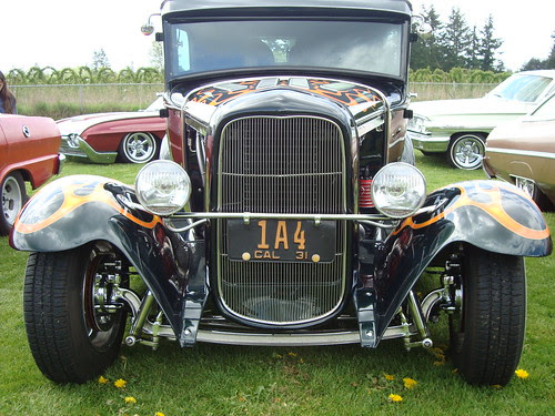 1931 Ford Model A Hot Rod. Grill