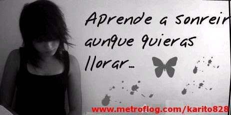 aprende a sonrreir...aunke kieras llorar... Pictures, Images and Photos