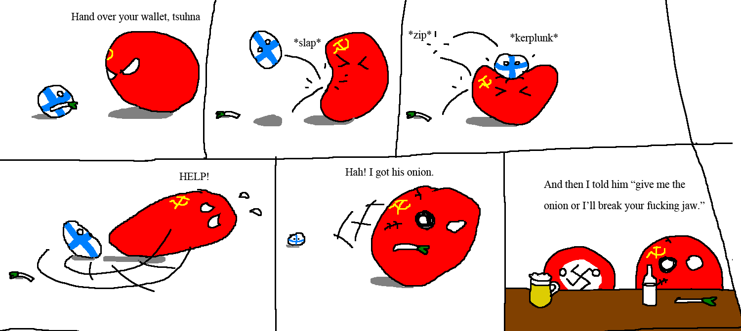 The Winter War Did Not Go Well For Either Side : polandball
