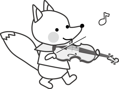 楽器 音楽隊 音楽会 のイラスト 無料イラスト素材３