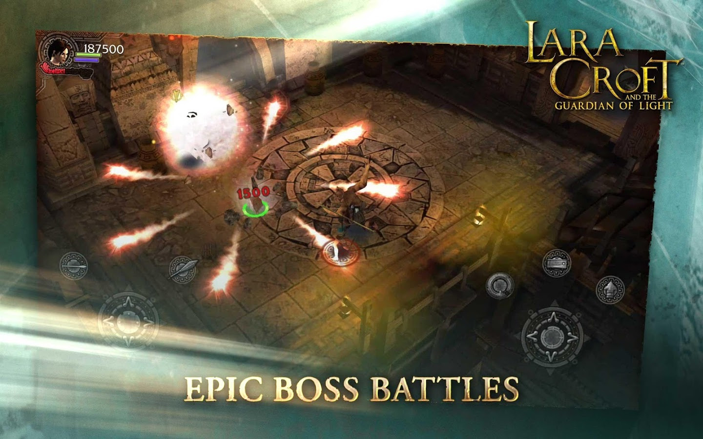 paced activity opportunity game gear upward inward the Tomb Raider earth is similar a shot on mobile Lara Croft Guardian of Light APK+DATA 1.2