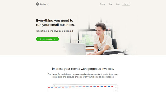 getballpark.com site design