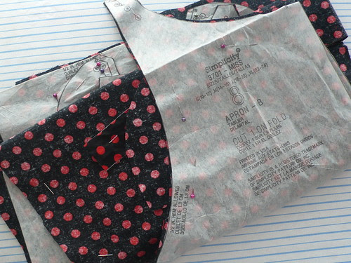 At the sewing machine: current work in progress