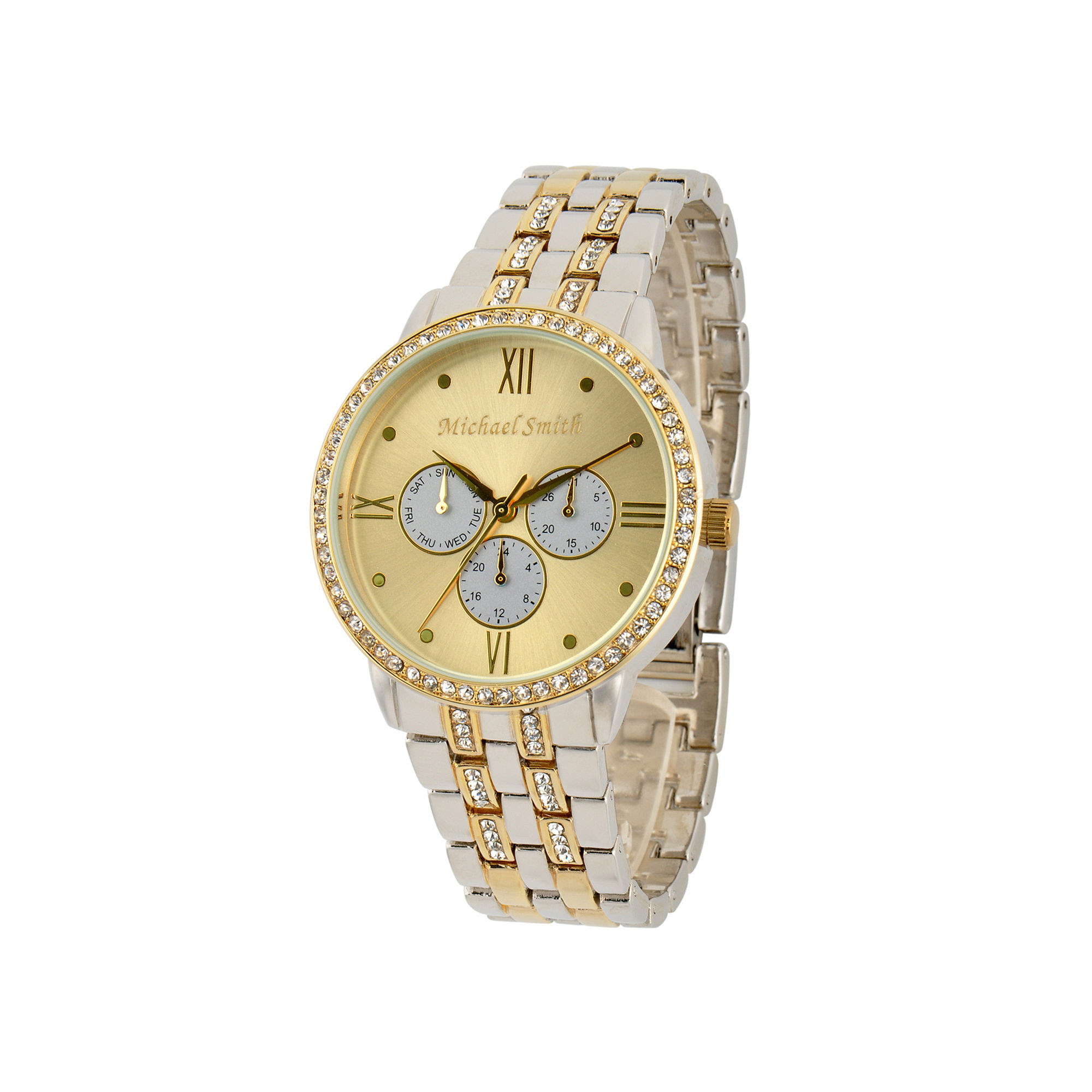 Review Personalized Dial Womens Two-Tone Bracelet Watch Before Too Late
