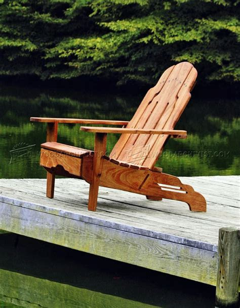 woodworking plans for adirondack chair