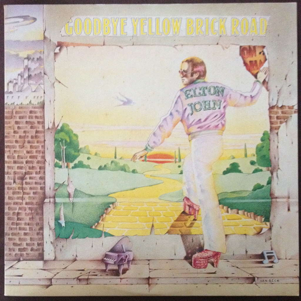 Goodbye yellow brick road by Elton John, Double LP ...