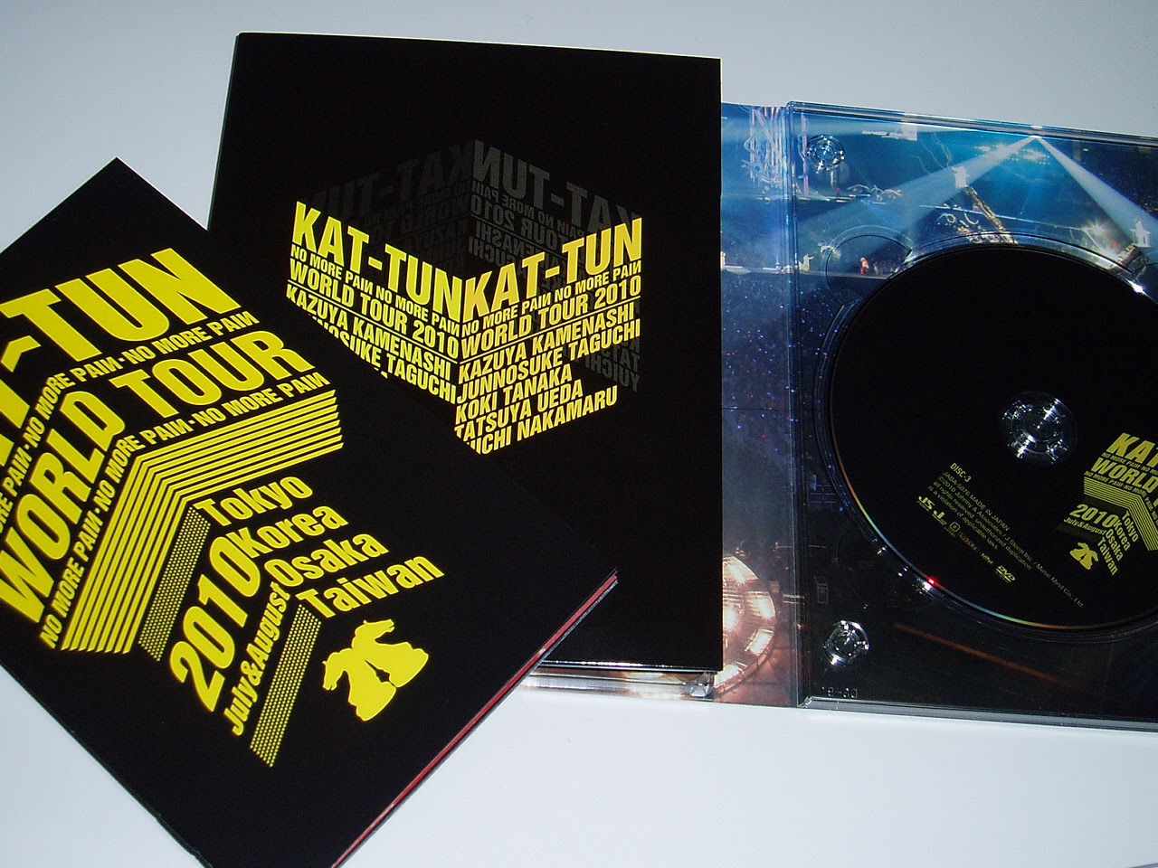 Kat Tunライブｄｖｄ到着 ジャニーズ遠征