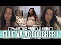 👶🏻STÉPHANIE SUR LE POINT D'ACCOUCHER, ELLE PART À LA MATERNITÉ AVEC THÉO ! 💙