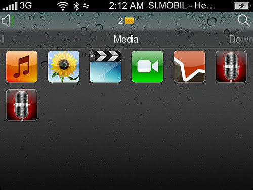 Cara Mengubah Tampilan Blackberry Jadi Seperti Iphone [ www.BlogApaAja.com ]