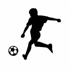 印刷可能無料 サッカー シュート イラスト