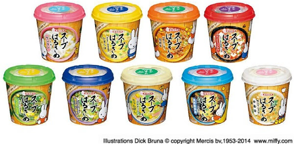 ミッフィー スープはるさめ 9種類そろって期間限定発売 ガベージニュース Pn