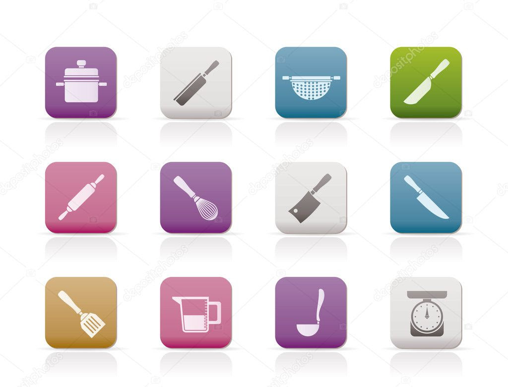 Cooking equipment and tools icons  Stock Illustration 1024 x 780 · 115 kB · jpeg