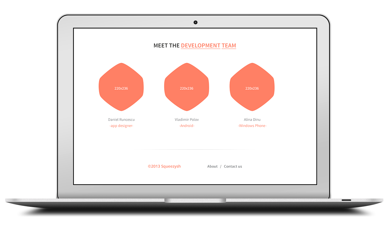 focused - OnePage Responsive PSD Template