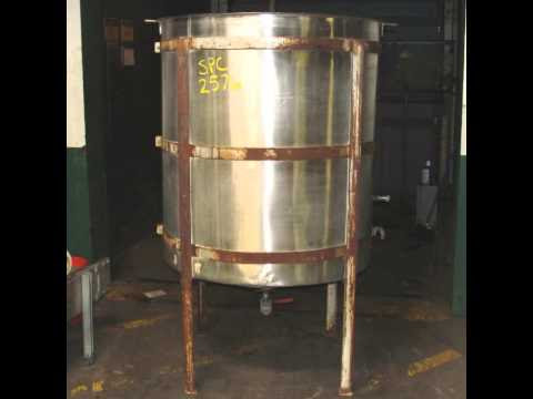 Tidewaters Supply Co. 280 gallon stainless steel tank