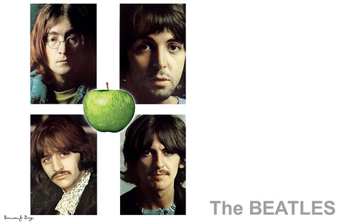 beatles wallpaper. Beatles Wallpaper - White