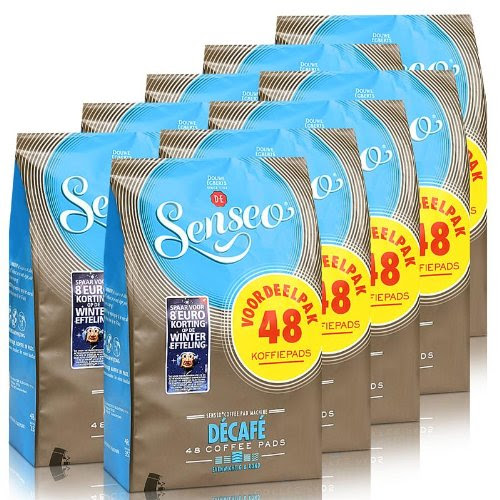 9x Senseo Dosette de café décaféinées (48 dosettes)