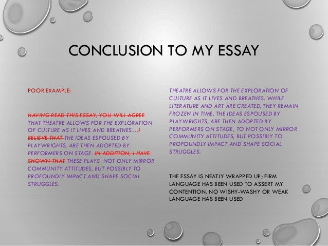 How to write a conclusion for an academic essay 