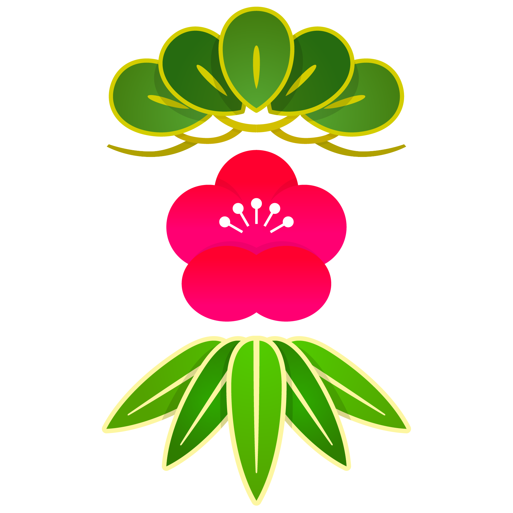 商用フリー 無料イラスト 縁起物 松竹梅 商用ok フリー素材集 ナイスなイラスト
