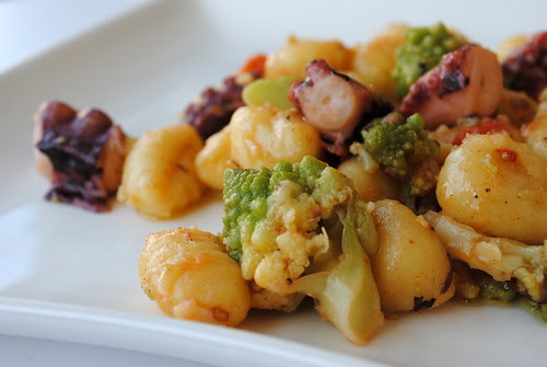 gnocchi polpo e broccoli 024