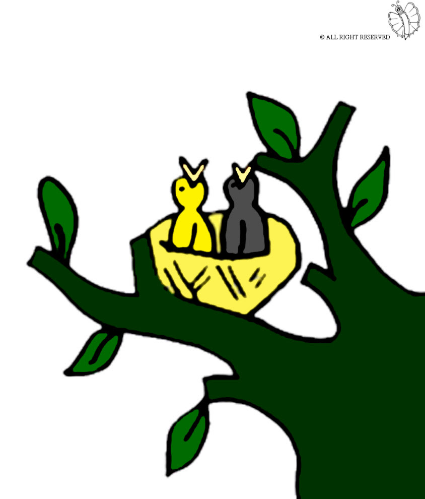 stunning disegno di unido di uccelliu da scaricare with disegni bosco per bambini
