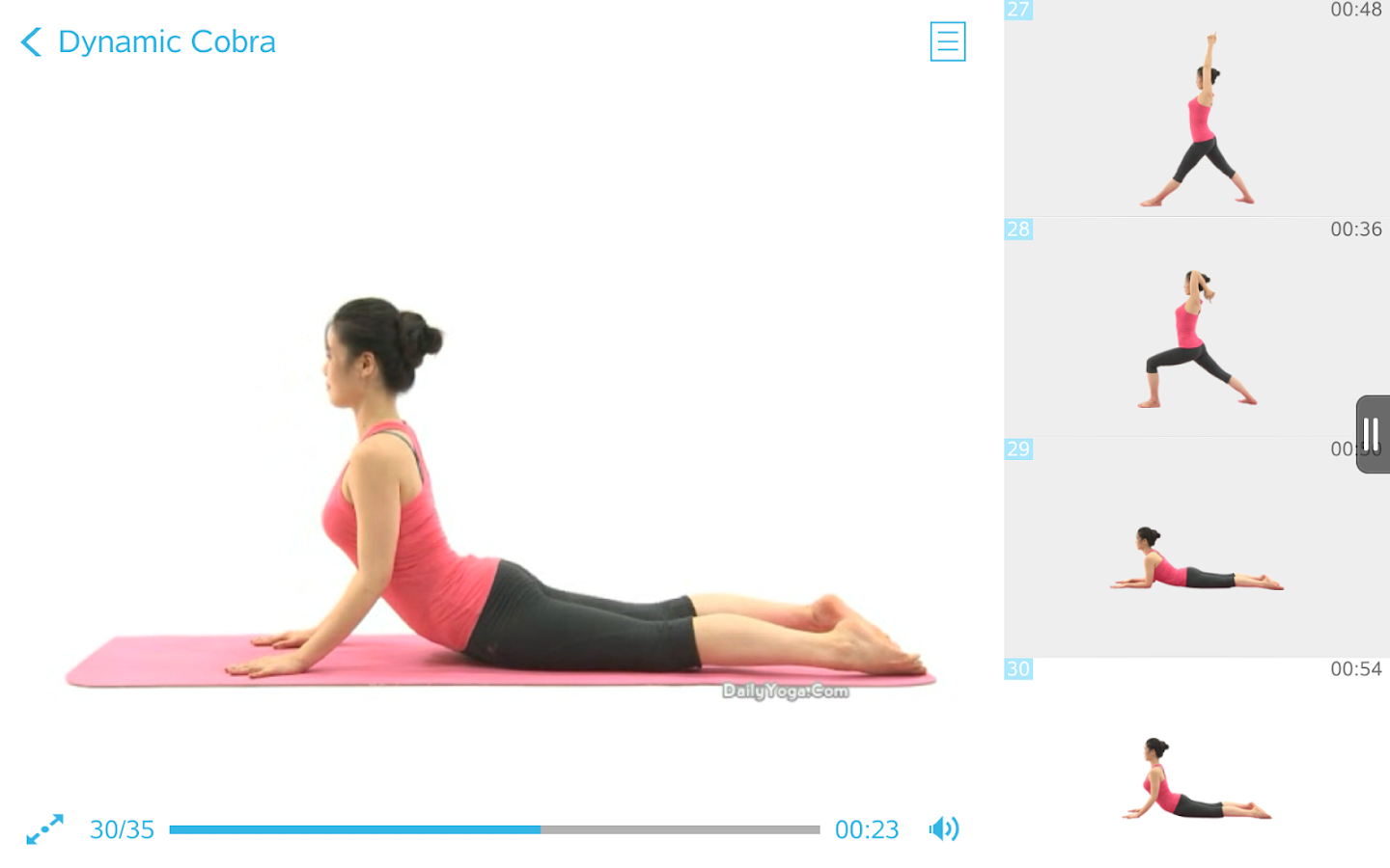 Daily Yoga - Yoga Fitness App- tangkapan layar 
