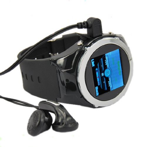 ECOMGEAR(TM) Unlocked Touch Screen Hidden Camera Wrist Watch Mobile Cell Phone Support Bluetooth GSM Quadband 1.5 inch