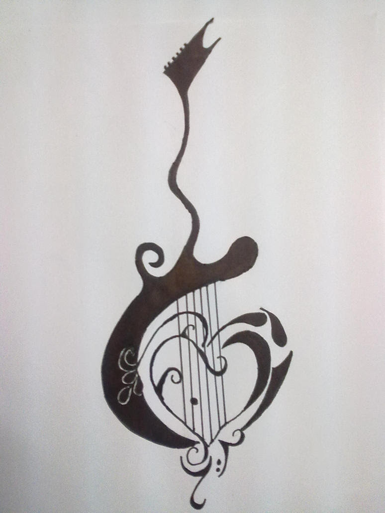 Guitar Tattoo Designs Ideas