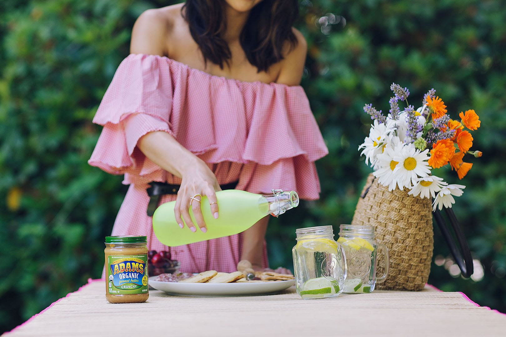 Adams organic crunchy peanut butter