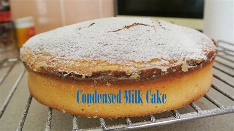 condensed milk cake recipe youtube