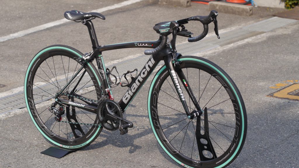 カスタム Bianchi ビアンキ のオルトレを色々カスタムさせていただきました 大阪 枚方市の自転車屋 Cycleflower サイクルフラワー