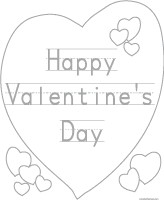 Valentine Printables and Paper Craft Activity Sheets