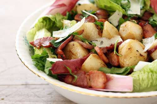 Warm Jerusalem Artichoke Salad