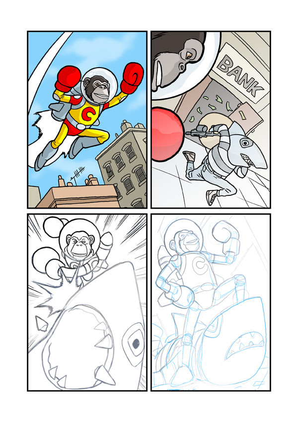 Chimp VS Shark