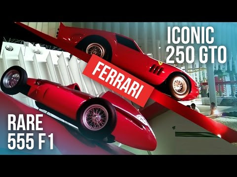 Closer look at The Iconic Ferrari 250 GTO and the rare Ferrari 555 F1