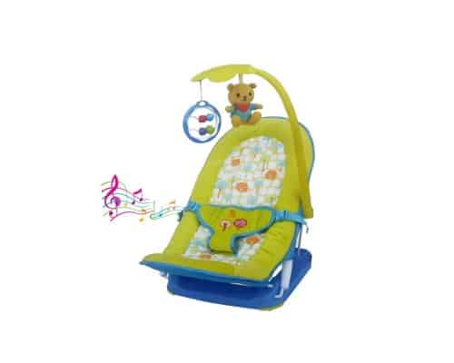 Electric baby bouncer Terbaik Babyelle Fold Up Infant Seat