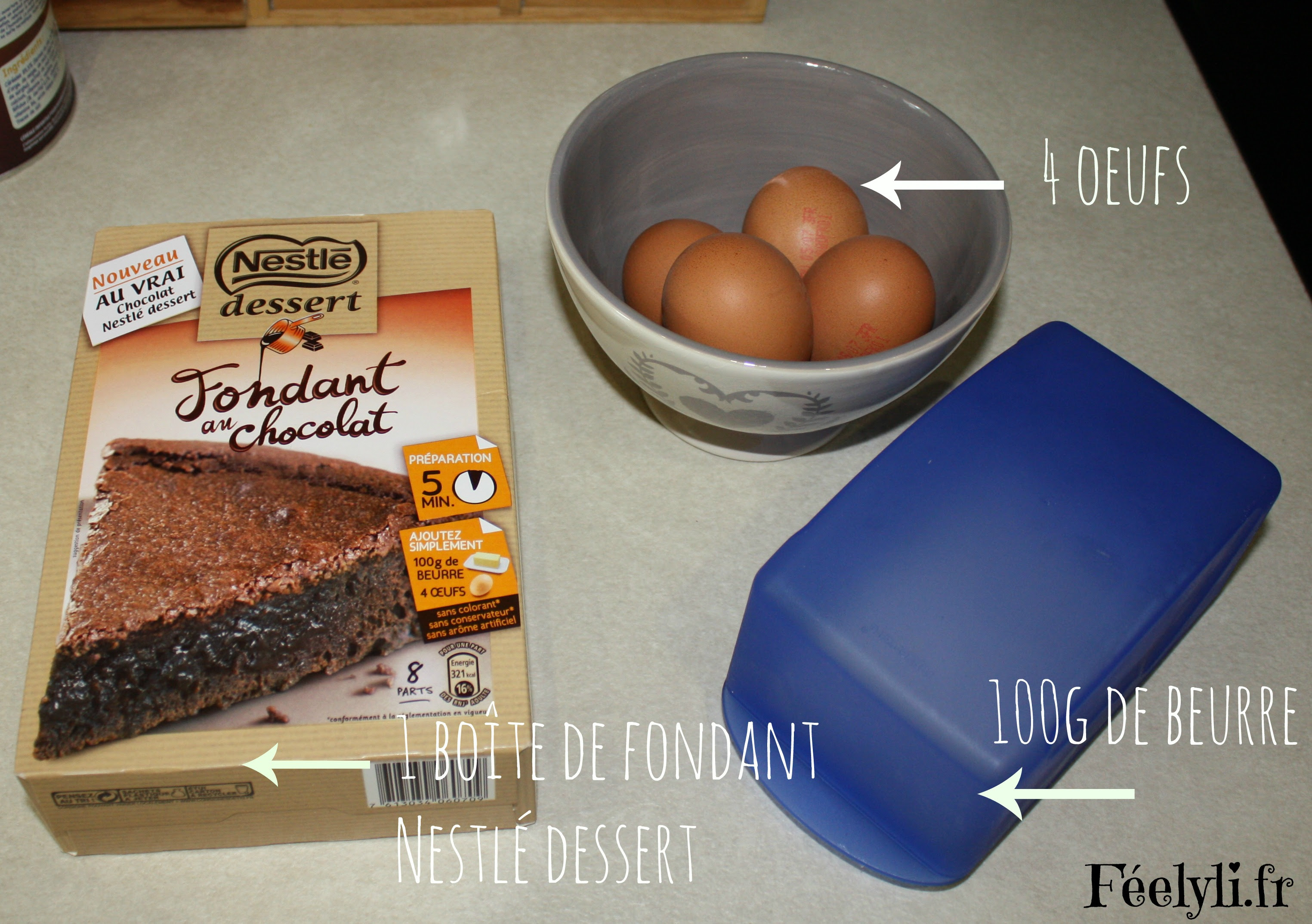 Fondant Au Chocolat Nestle Dessert Feelyli