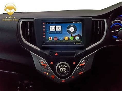 alien android car infotainment system  baleno youtube