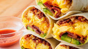 Healthy Breakfast Burrito Restaurant