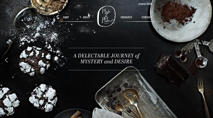 mahzedahrbakery.com small ecommerce site design