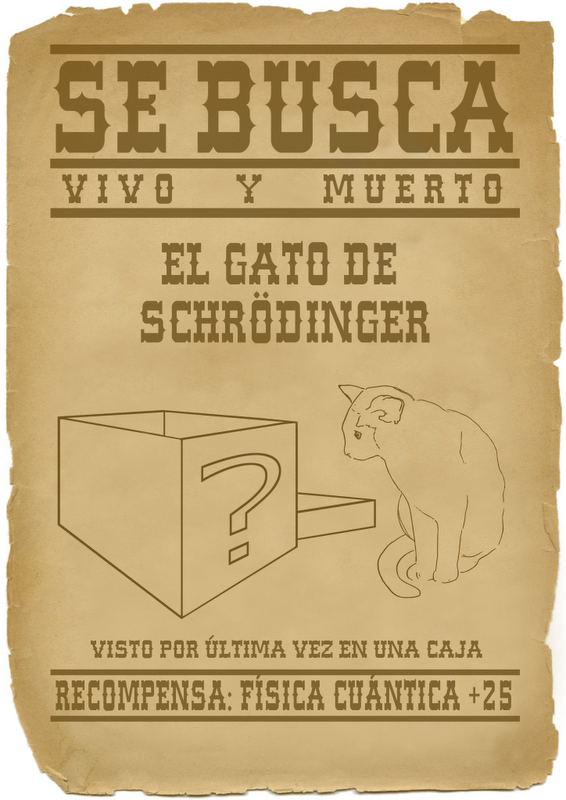 Se Busca. El gato de schrödinger (Física cuántica)