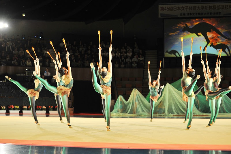 第46回日本女子体育大学新体操演技発表会 日本女子体育大学 新体操部 後援会