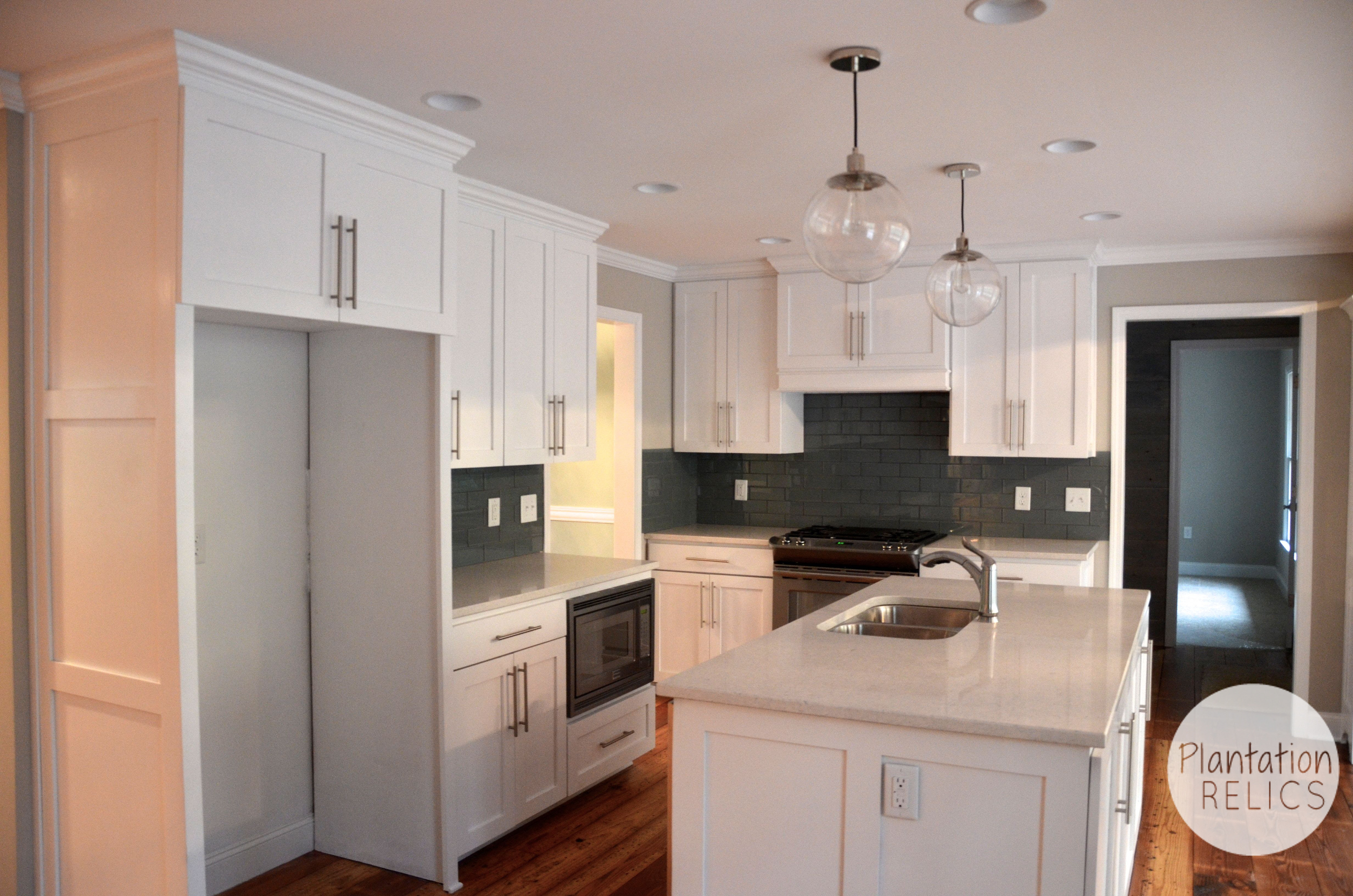 The Kitchen AFTER in Flip House #1 - Plantation Relics