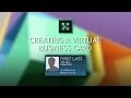 Virtual Business Card : Quick Virtual Card Digital Business Card Maker : The vcard builder save your paper business card for the free lunch drawing.