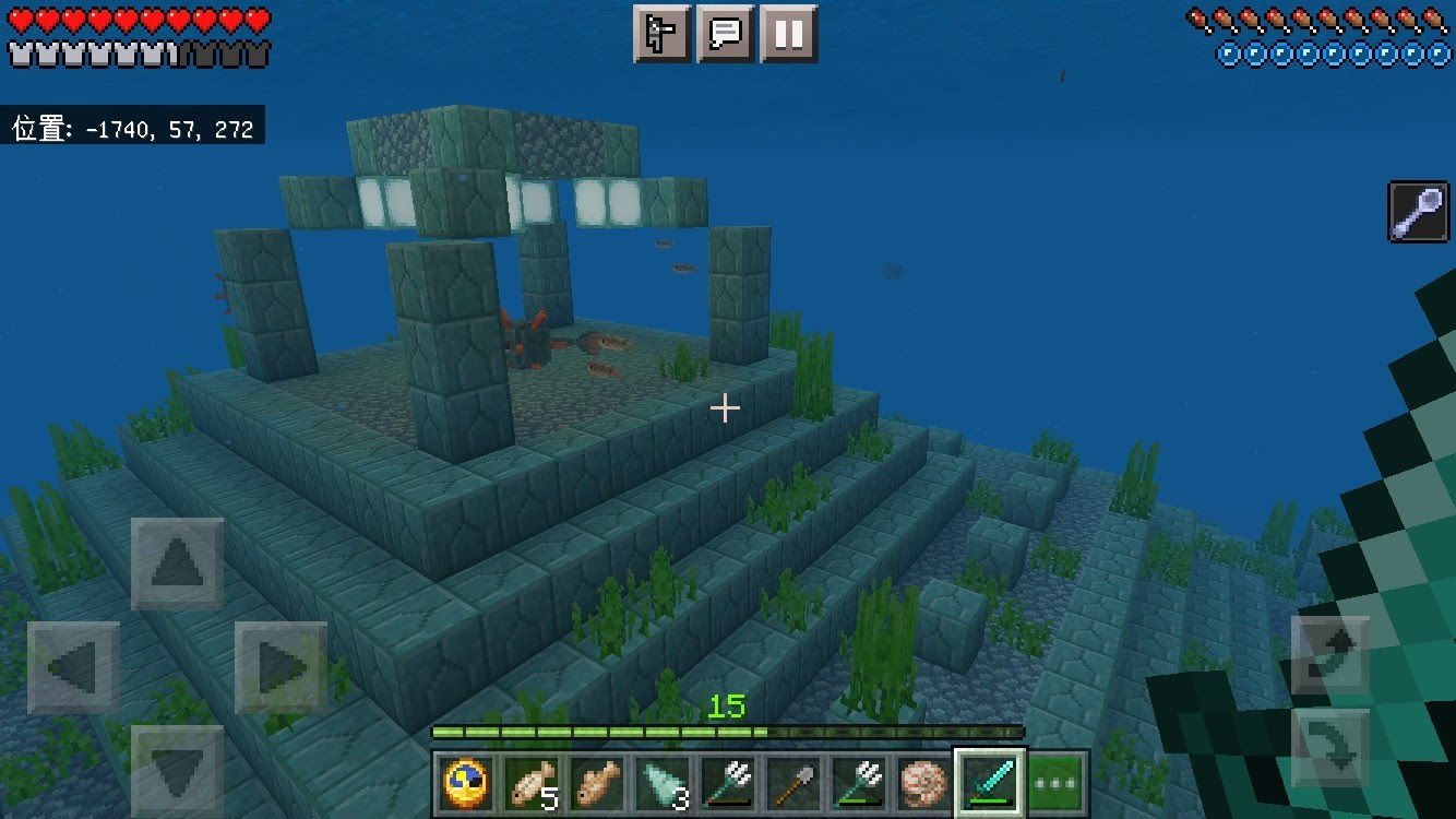 海底神殿攻略プロジェクト進行中 ナナのマインクラフトプレイ記