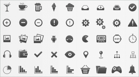 Free PSD Icons: 350 Free Pixel Perfect Icons