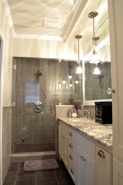 Transitional Style Master Bath Renovation - Transitional ...