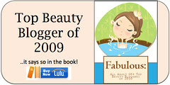 AIMB Featured In A Book As One Of The  50+ Top Beauty Bloggers of 2009 / 2010 !
